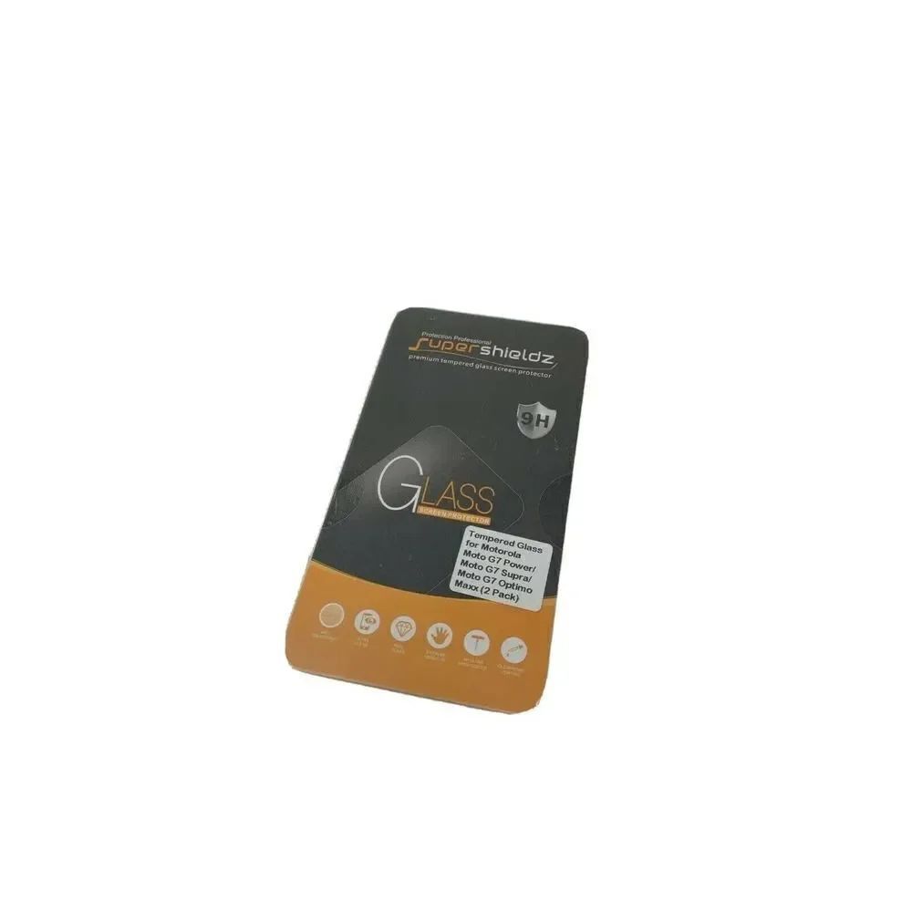 [2-Pack] Supershieldz Tempered Glass Screen Protector for Motorola Moto G7 Power